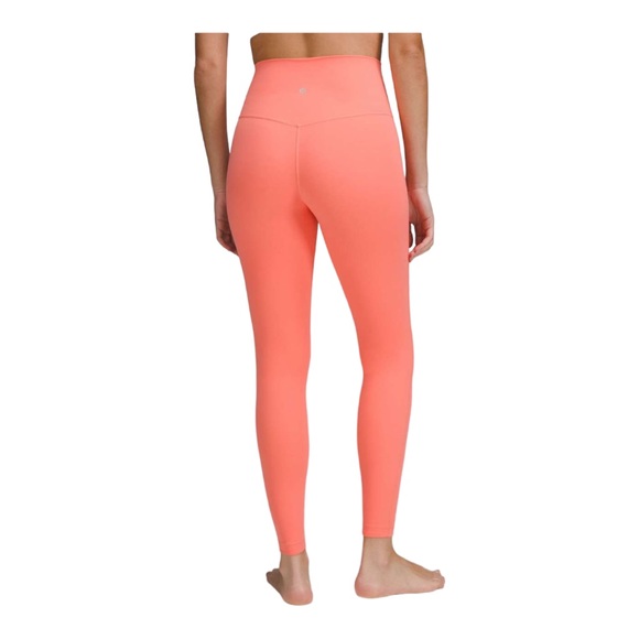 Lululemon Align HR Pant 28" Size 12 Raspberry Cream RPCR Nulu LW5CTIS Athletic - Picture 2 of 11